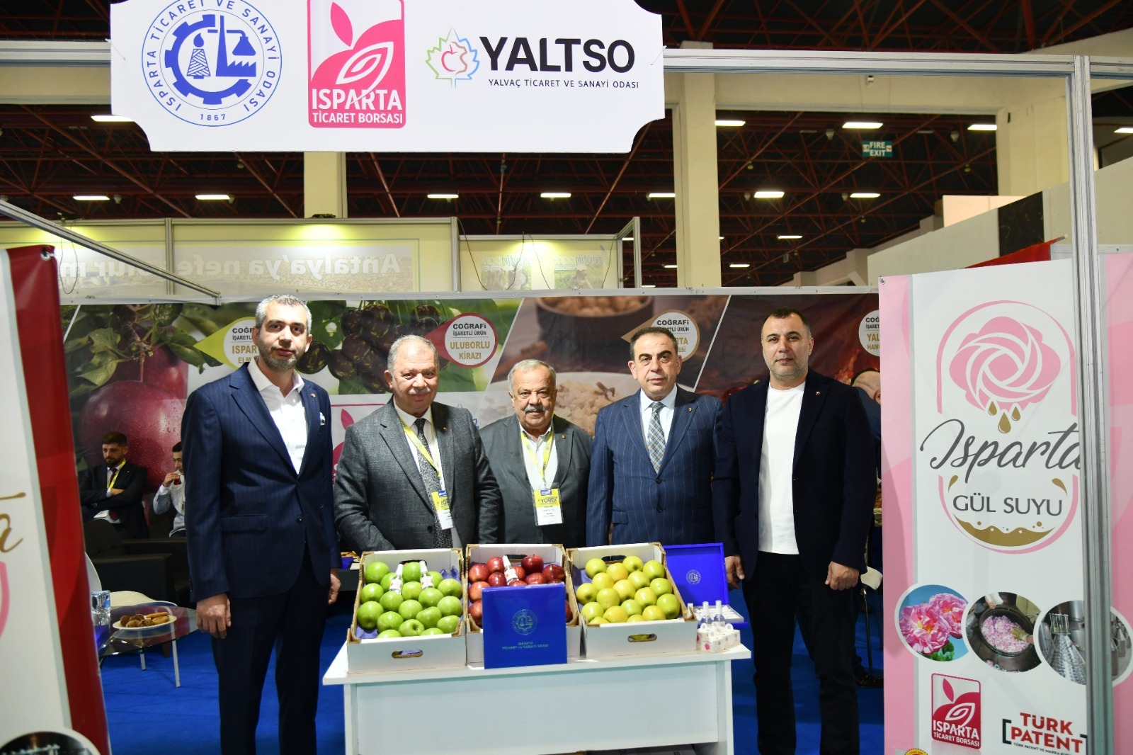 YÖREX’TE ISPARTA STANDI YOĞUN İLGİ GÖRÜYOR